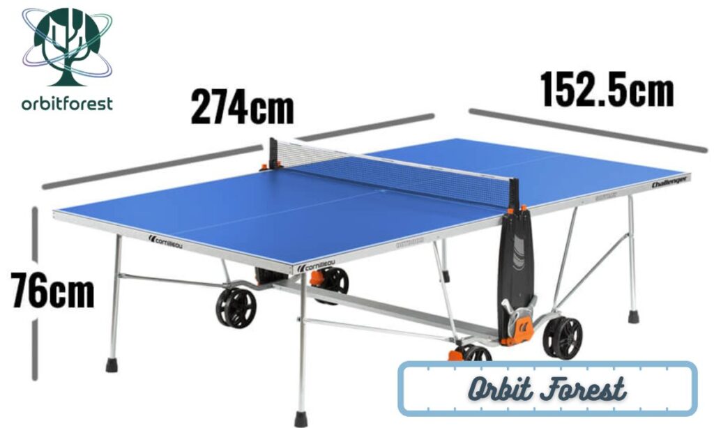 11. Three Ping-Pong Tables Width