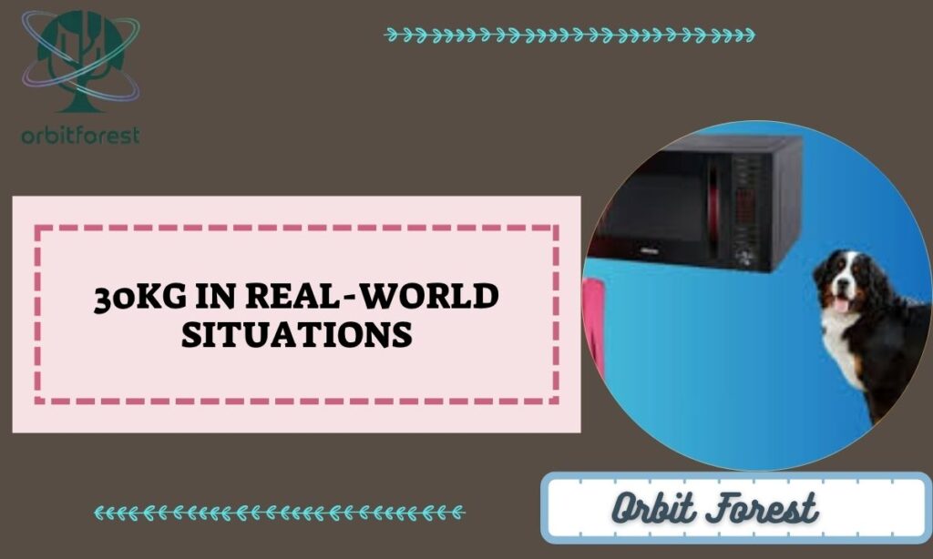 30kg in Real-World Situations