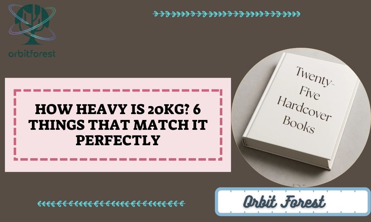 How Heavy Is 20kg? 6 Things That Match It Perfectly