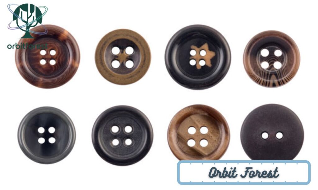 2x Shirt Button Size