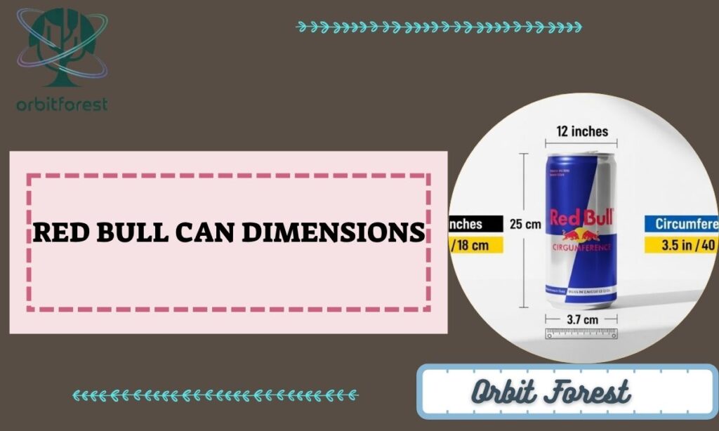 Red Bull Can Dimensions