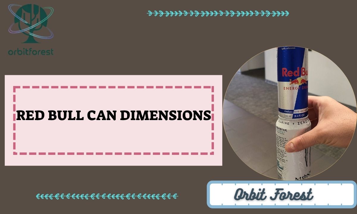 Red Bull Can Dimensions: Sizes, Height, Length, & Diameter