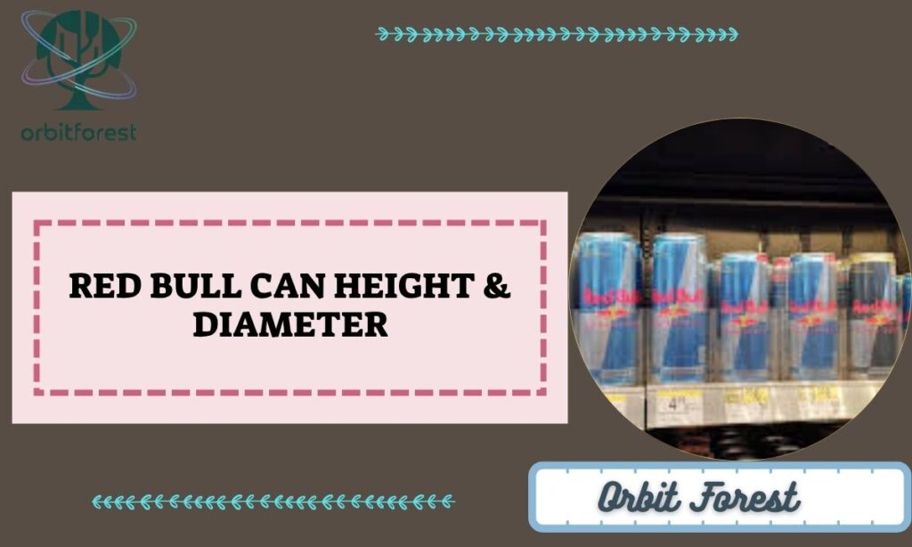 Red Bull Can Height & Diameter